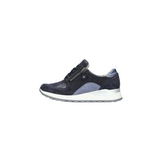 Waldl&auml;ufer Hiroko Sneaker - Dames - Schoenen - Blauw - Maat: 37 EU Leer