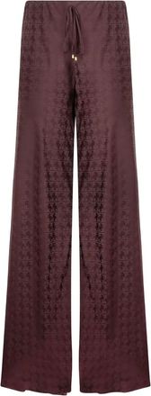 Roberto Cavalli Pantaloni con coulisse - Marrone