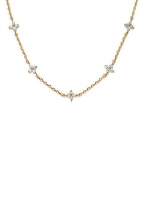 Girls Crew Shimmer Blossom Necklace in Gold at Nordstrom