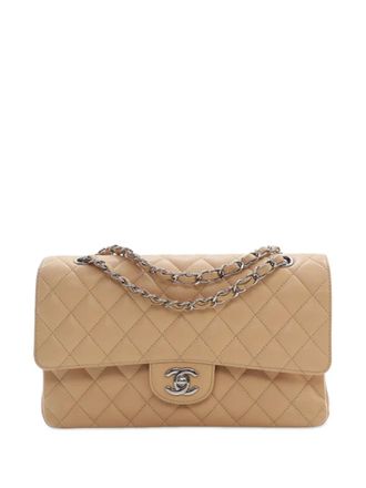 Chanel 2010-2011 Medium Classic Caviar Double Flap shoulder bag - Brown