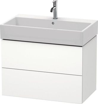 Duravit Duravit - Mueble Bajo Encimera L-cube, De Pared, 2 Cajones, 78,4 X