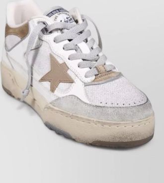 Golden Goose leather low-top sneakers