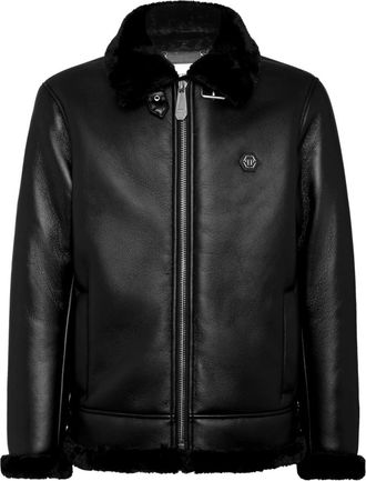 Philipp Plein Heren, Jassen, Zwart, Maat: XS