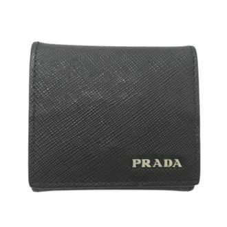 Prada Pre-owned Portafogli Monete Saffiano - - Pre-owned - unisex - Nero - ONE SIZE
