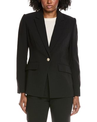 Elie Tahari Notch Collar Blazer