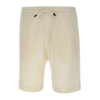 HUGO BOSS Hombre, Pantalones cortos, Blanco, Talla: 2XL