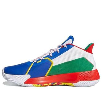 adidas Court Vision 2.0 Shoes White/Red/Blue FZ1457