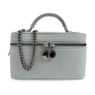 Stella McCartney Tassen, Dames, Blauw, ONE Size, Polyester, Falabella Vanity Crossbody