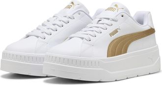 Puma Sneakers Karmen Classic Metallizzato Glam da donna, Accessori, Bianco, 35.5