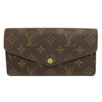 Louis Vuitton Pre-owned Wallets, female, Brown, Size: ONE SIZE Pre-owned Fabric wallets