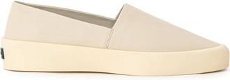 Fear of God Schoenen, Heren, Beige, 43 EU, Leer, Nappa Slip-On Sandaal Beige Hoge Zool
