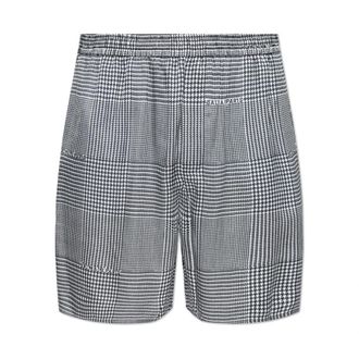 Balmain Hombre, Pantalones cortos, Gris, Talla: M