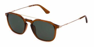 Police SPLL76 ORIGINS LITE 16 D67P Mens Sunglasses Brown Size 53