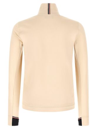 Moncler Polartec Thermal Turtleneck Sweater - Cream