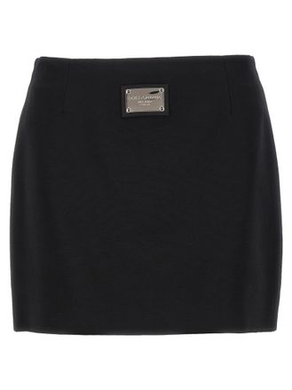 Dolce & Gabbana Black DNA skirt