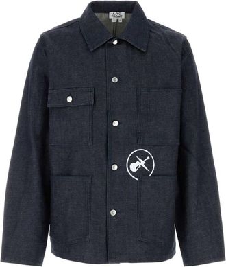 A.P.C. Dark Blue Regular Jacket