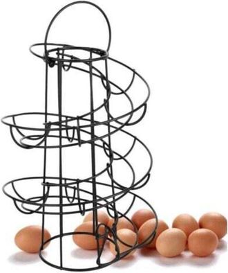 OEM Huevera Creativa Y Pr&aacute;ctica Para La Cocina, Cesta De Huevos En Espiral