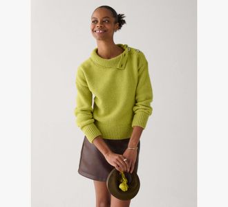Kate Spade New York Turtleneck With Bauble Buttons