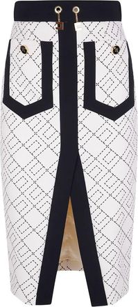 Elisabetta Franchi Pencil Fantasy Skirt