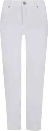 Seductive Claire Cropped Witte Top - Dames - Cropped Jeans - Wit - XL - Jeans