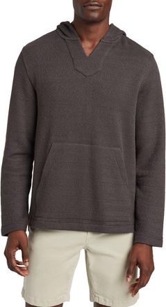 Faherty Baja Beach Hoodie in Washed Black at Nordstrom Rack, Size Large