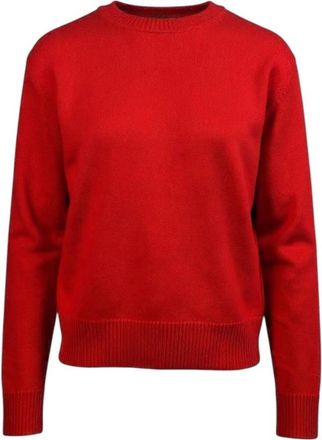 MC2 Saint Barth Sorbonne Sweater - Dames - Ronde hals truien - Rood - L - Wol - Truien & Vesten