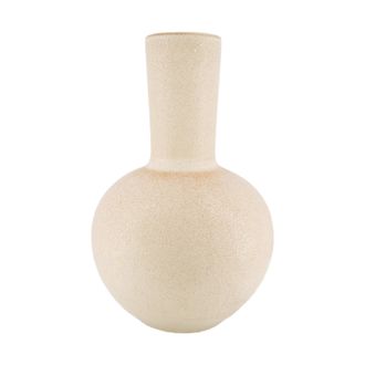 Schubiger M&ouml;bel Vase Keramik, Beige H: 52 cm