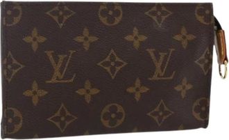 Louis Vuitton Pre-owned Clutches, female, Brown, Size: ONE SIZE Pre-owned Canvas Clutch