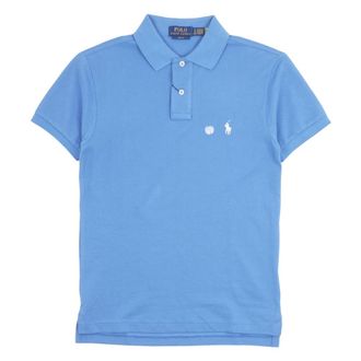 Polo Ralph Lauren Polo Shirts, male, Blue, Size: S Logo Polo Shirt