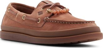 Sperry Top-Sider Authentic Original 2-Eye Mudguard Boat Shoe in Amaretto at Nordstrom, Size 5.5