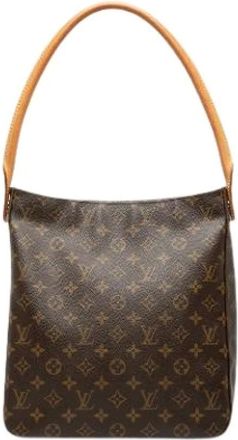 Louis Vuitton Pre-owned Shoulder Bags, female, Brown, Size: ONE SIZE Pre-owned Looping GM