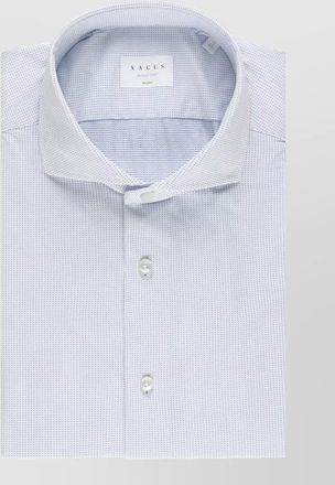 Xacus polka-dot long-sleeve shirt