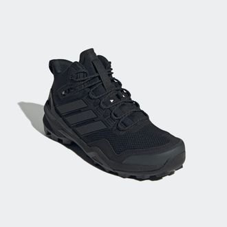 ADIDAS TERREX Wanderschuh ADIDAS TERREX TERREX SKYCHASER MID GORE-TEX, Herren, Gr. 42, schwarz (core schwarz, core schwarz, carbon), Synthetik, Textil, Schuhe Wande