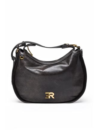 Ermanno Scervino Angelica Shoulder Bag With Luxurious Bovine Leather And Spacious Design