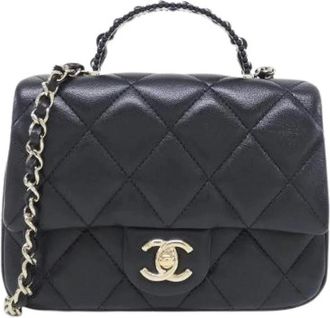 Chanel Borsa a spalla Pre-owned in pelle di agnello - - Pre-owned - Donna - Nero - ONE SIZE