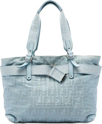 Fendi Pre-owned Fendi Zucca Nylon Zip Code Tote Ladies OR4CRRZ54LMQVK7M