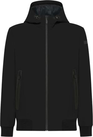 Roberto Ricci Design Jassen - Heren - Vesten met rits - Zwart - XL - Hoodies & sweatvesten