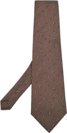 Armani Pre-owned Silk home-office - Heren - Vintage Accessoires - Bruin - ONE Size - Vintage