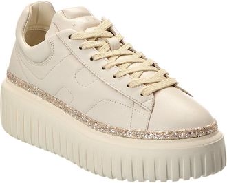 Hogan H-Stripes Leather Sneaker