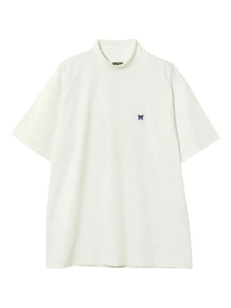 Needles T-shirt con logo - Bianco