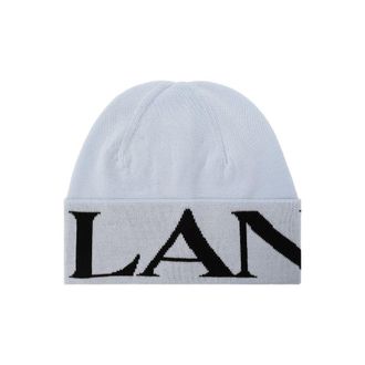 Lanvin Blauw Virgin Wool Beanie