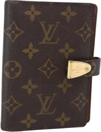 Louis Vuitton Pre-owned Accessories, female, Brown, Size: ONE SIZE Pre-owned Canvas Home-Office