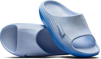 Nike Womens ReactX Rejuven8 Slides in Blue | HV4484-405