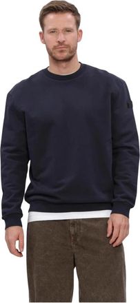 Peuterey Saidor Sweatshirt - Heren - Sweatshirts - Blauw - M - Katoen - Hoodies & sweatvesten
