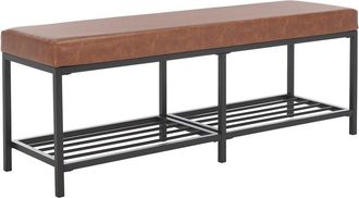 Safavieh Yomi 2-Rail Shelf Bench