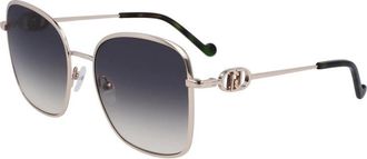 Liu Jo Zonnebril - Dames - Zonnebrillen - Geel - 57 MM - Accessoires