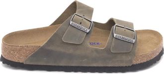 Birkenstock Heren, Schoenen, Bruin, Maat: 44 EU Leer