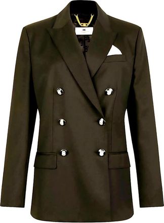 Elisabetta Franchi Donna, Giacche, Marrone, M, new