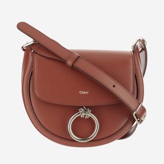 Chlo&eacute; Womens Small Cross-Body Bag Brown Satchels & Cross Body