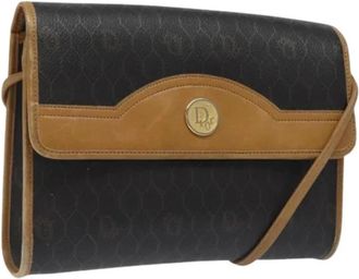 Dior Pre-owned Cross Body Bags, female, Black, Size: ONE SIZE Pre-owned Plastic Shoulder Bag